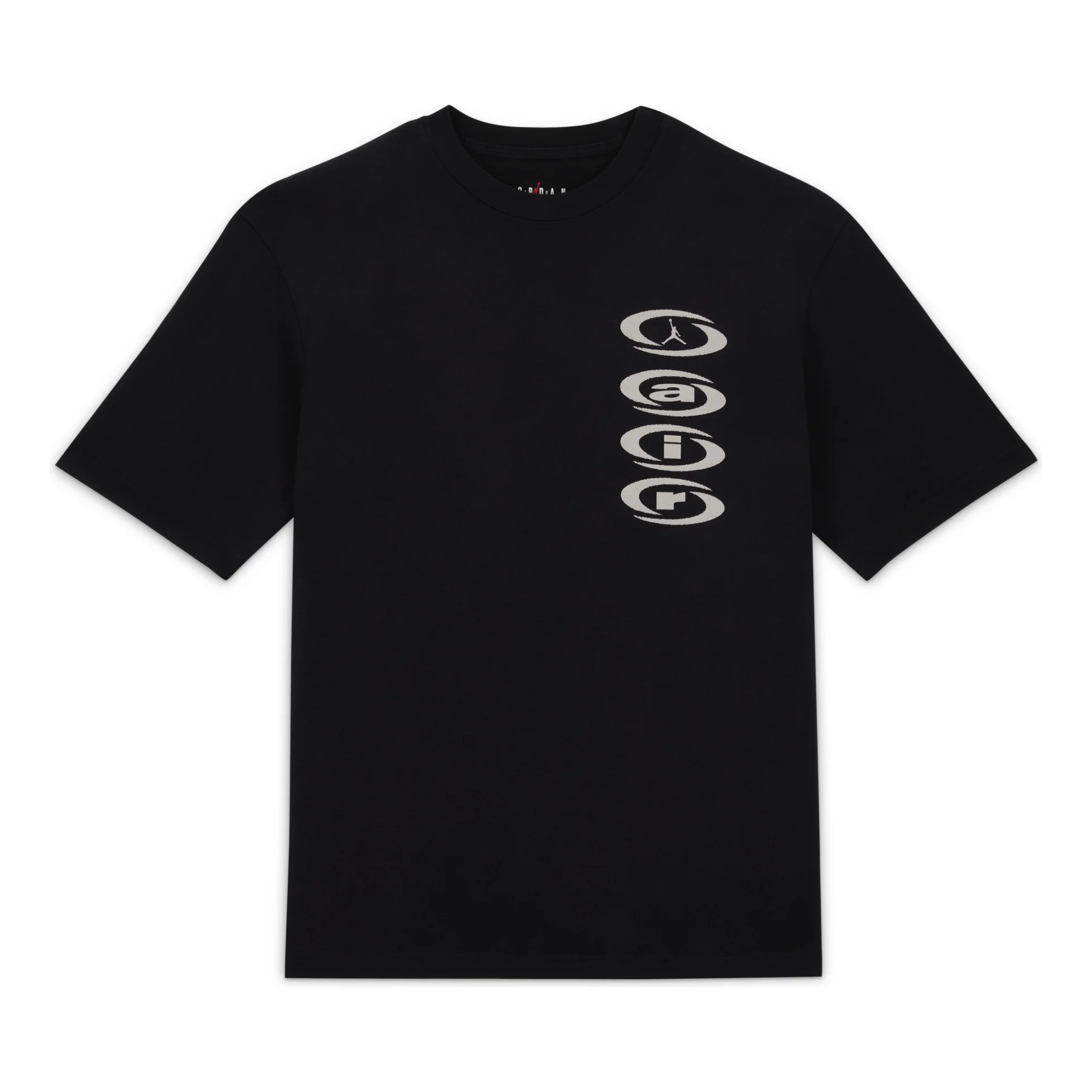 Air Jordan x Travis Scott Jumpman Jack Air T-shirt Asia Sizing 'Black Sail' DZ5515-011