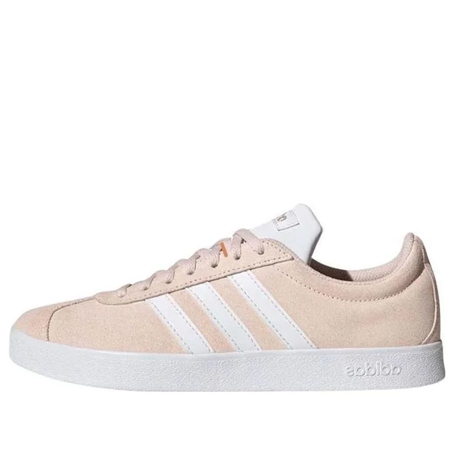 (WMNS) adidas VL Court 2.0 Suede 'Pink' H06114