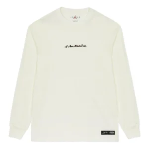 Air Jordan x A Ma Maniere Long Sleeves T-Shirt 'Beige' DJ9758-133