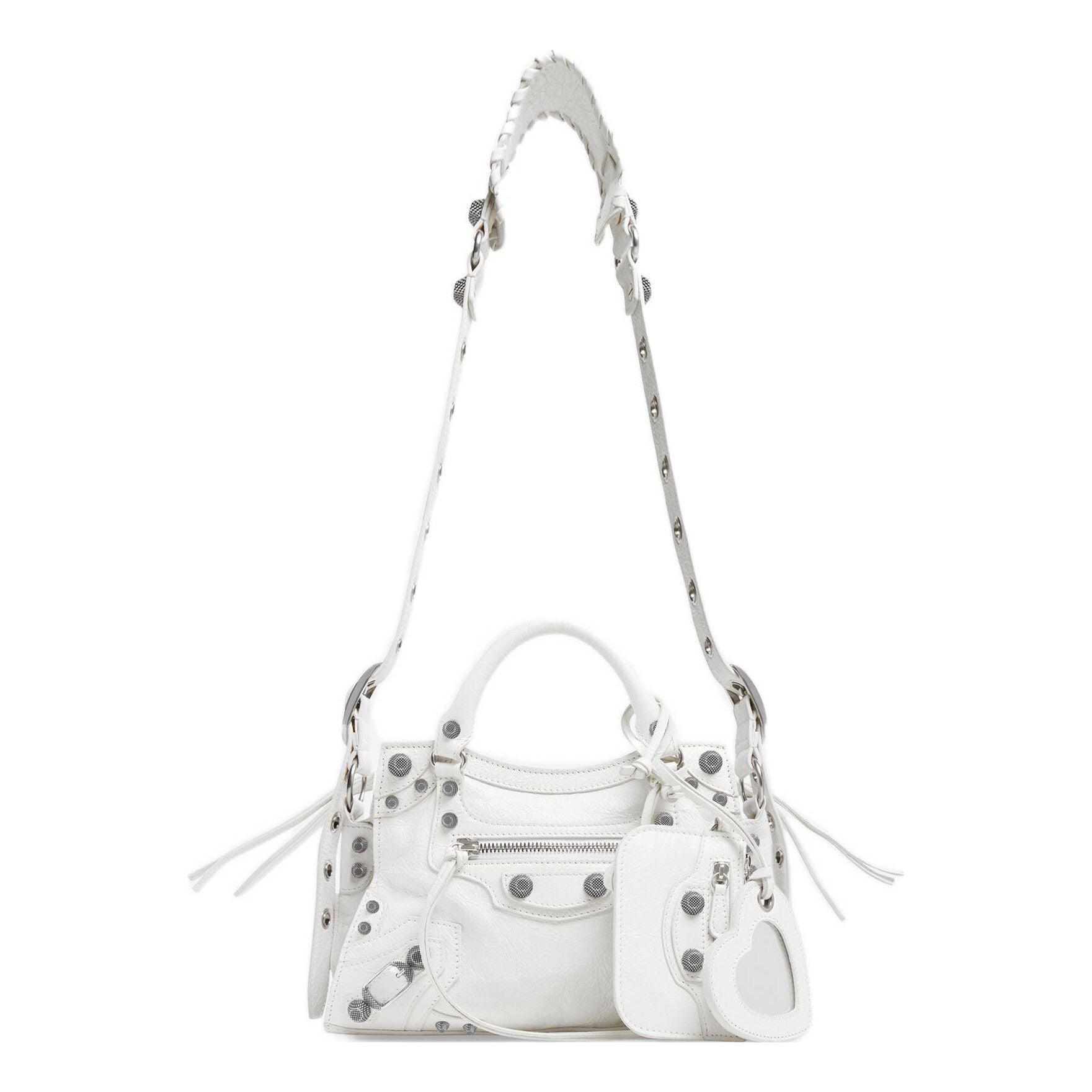 (WMNS) Balenciaga Neo Cagole Xs Handbag 'Optic White' 700940210B09104