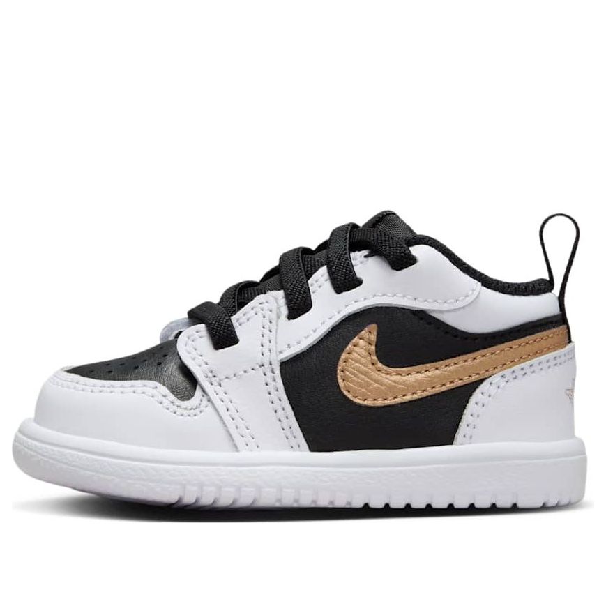 (TD) Air Jordan 1 Low ALT 'White Black Metallic Gold' DR9747-172