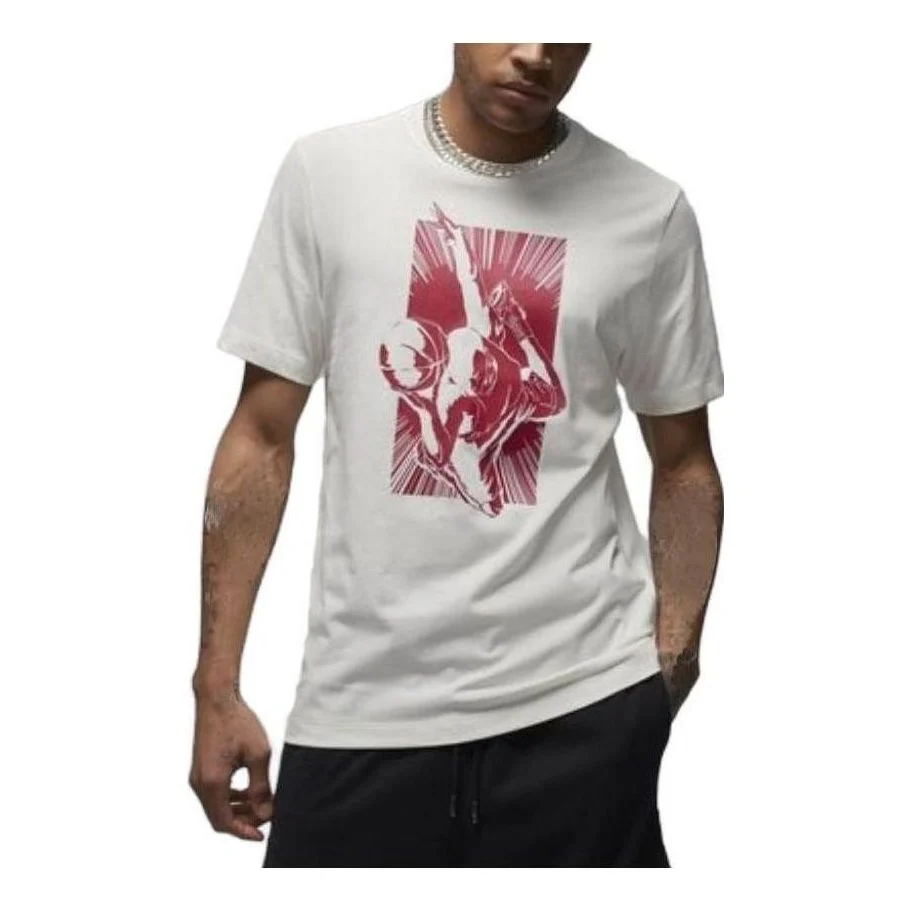 Air Jordan Brand Graphic T-Shirt 'Sail' FB7462-133