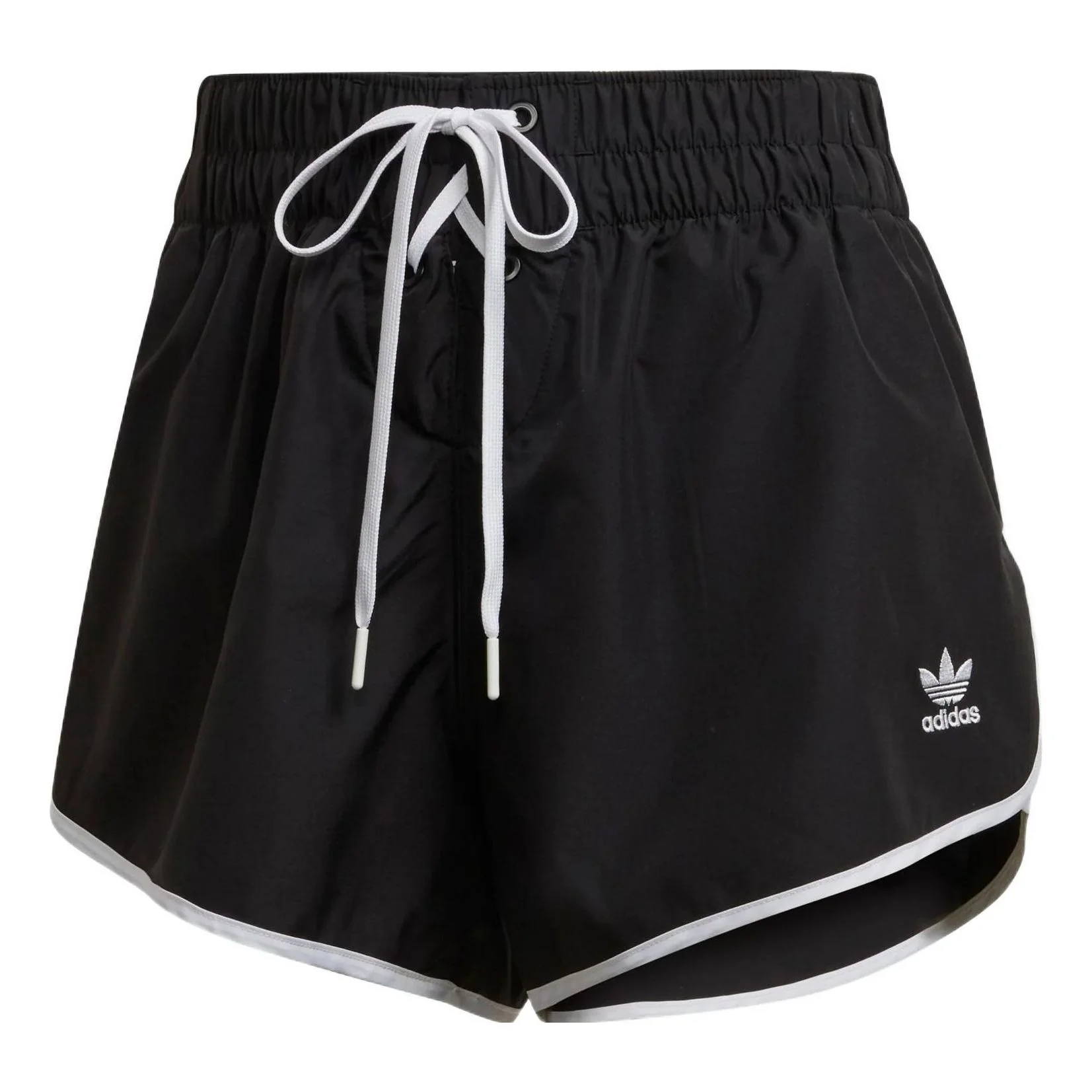 (WMNS) adidas Always Original Sport Shorts Asia Sizing 'Black White' HK5087