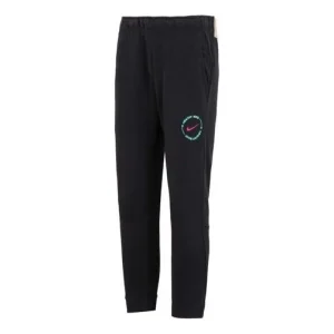 Nike Solid Color Athletic Bundle Feet Sports Pants Men's Black DQ6635-010