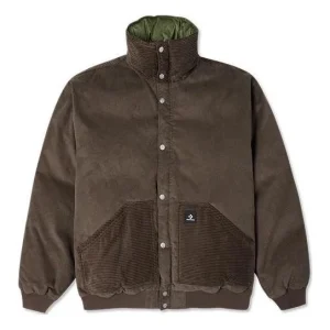 Converse Stand Collar Down Jacket Asia Sizing 'Brown' 10023796-A02