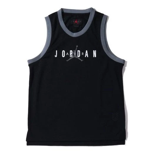 Air Jordan Air Jumpman Sport DNA Quick Dry Breathable Basketball Sports Vest Black CJ6152-010