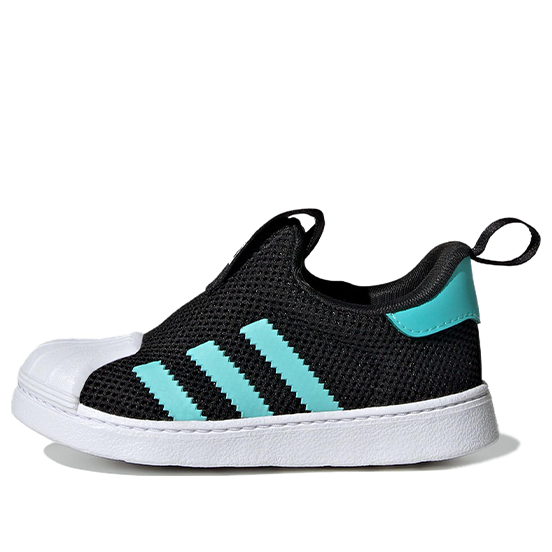 (TD) adidas Originals Superstar 360 Shoes 'Black Aqua Blue White' IF5915
