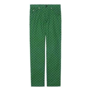 Gucci GG Canvas Pant 'Green' 623953-ZKU09-3344