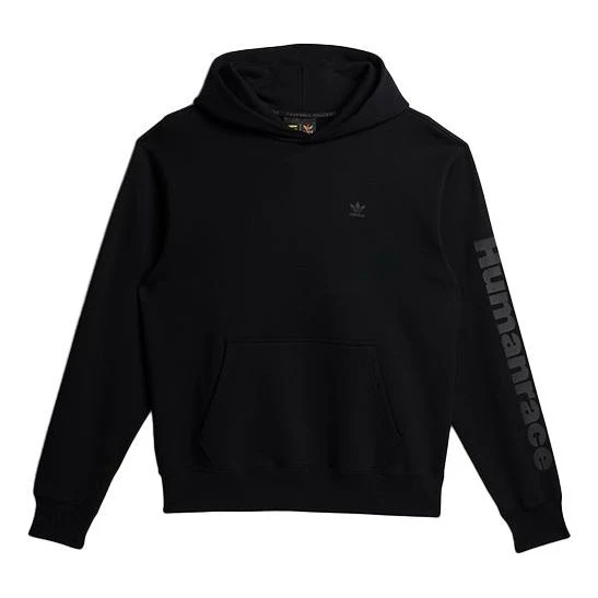 adidas Pw Bf Bas Hood Basic Sporty Terry Hooded Sweater Unisex Black GT4326