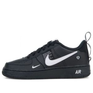 (GS) Nike Air Force 1 Lv8 Utility 'Overbranding Black' AR1708-001