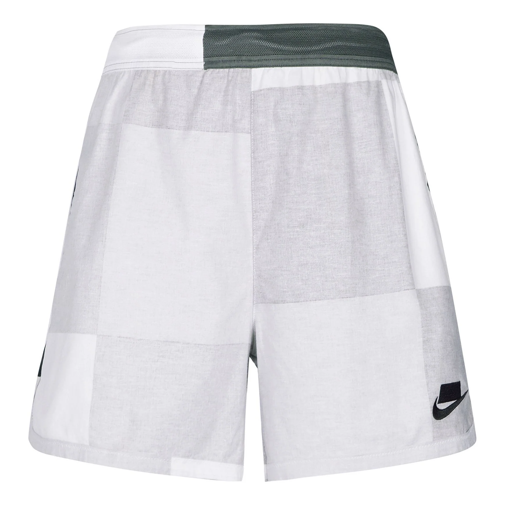 Men's Nike Splicing Colorblock Sports Straight Shorts Gray CJ5076-068