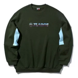 Li-Ning x XLARGE Crossover Loose Pullover 'Green' AWEP031-1