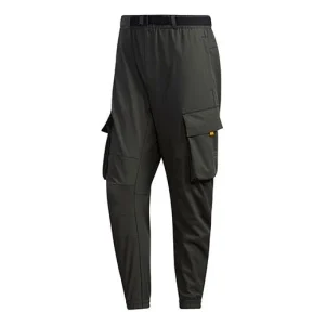 adidas Th Pnt Cargo Pocket Woven Bundle Feet Casual Long Pants Brown GM4436