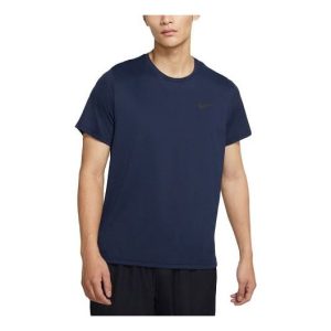 Nike Pro Dri-FIT Sports Training Quick-dry Crewneck Short Sleeve Men s Black CZ1182-451