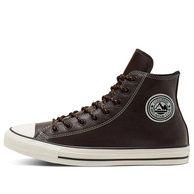 Converse Chuck Taylor All Star Tumbled Leather 'Brown White' 165958C