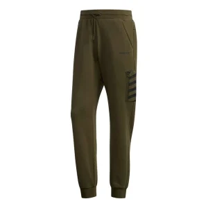 adidas neo M FAV TP CF Casual Sports Pants Green DW8191