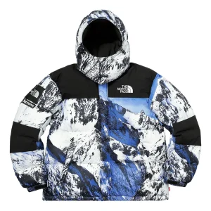 Supreme x The North Face Mountain Baltoro 700 Fill Down Jacket 'White Blue Black' SUP-SS18-599