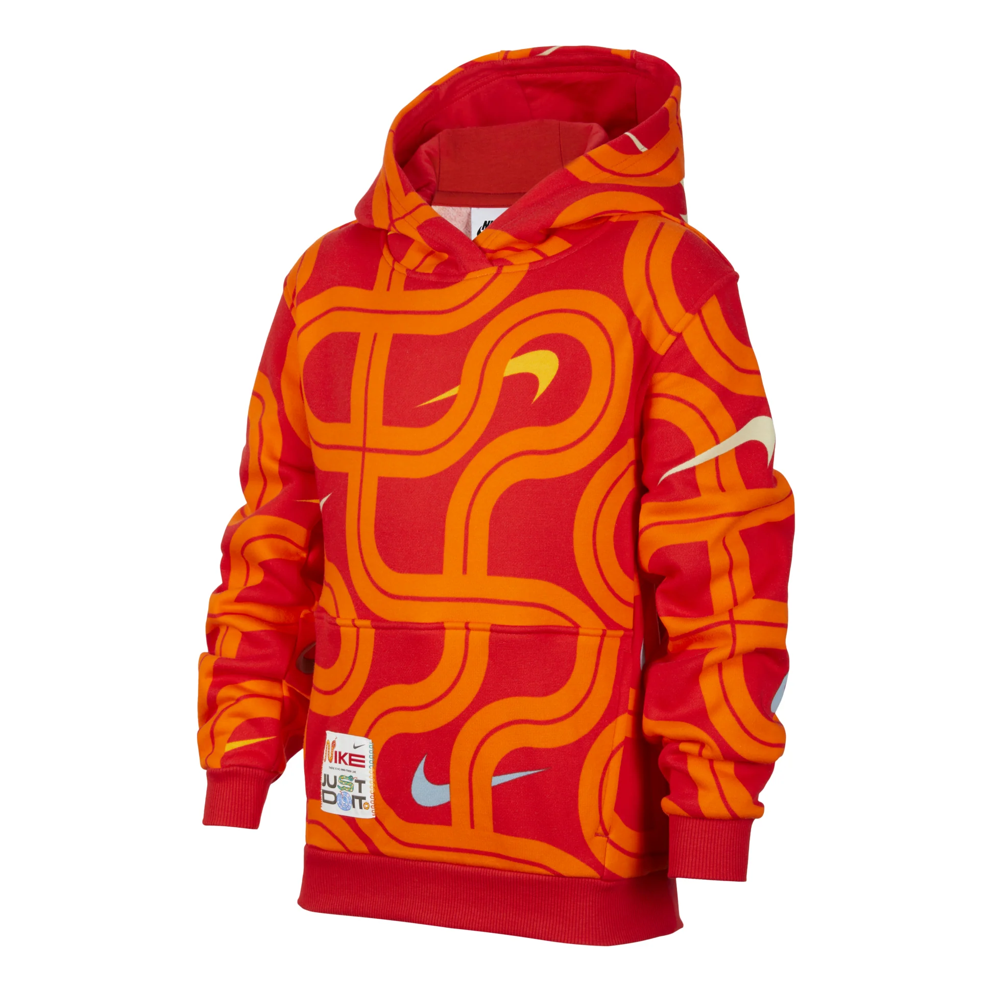 (GS) Nike Sportswear Club Fleece Hoodie 'University Red' HV8964-657