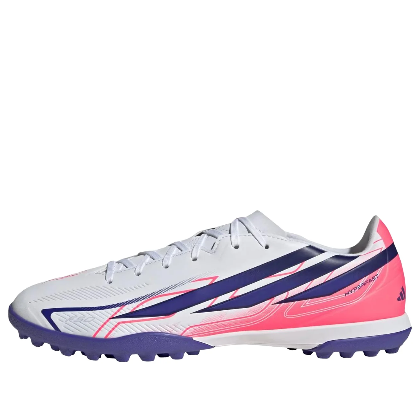 adidas F50 Hyperfast Club Turf 'White Solar Purple' KJ3409