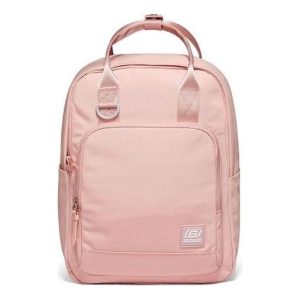 (WMNS) Skechers Logo Printed Backpack 'Pink' L221U136-001V