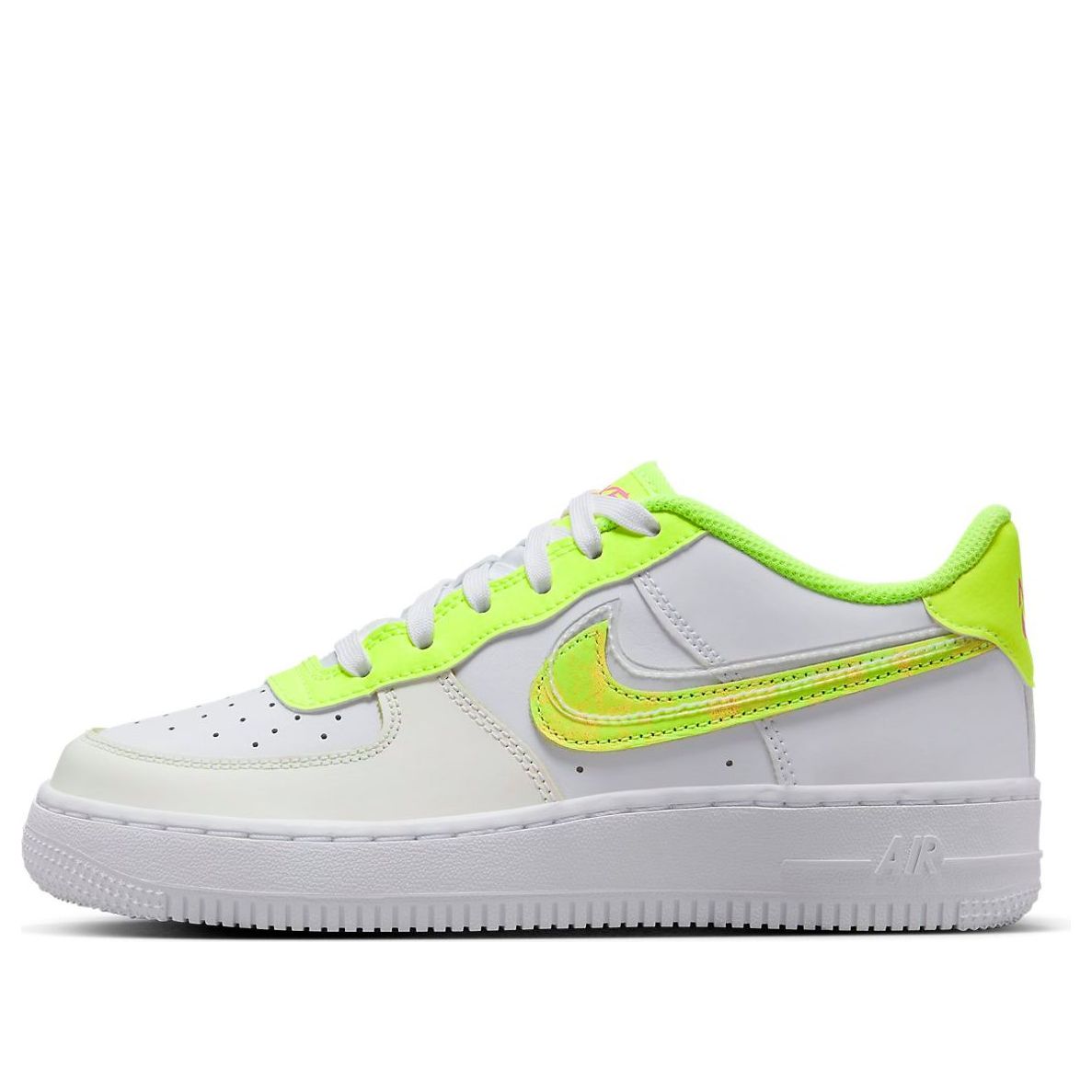 (GS) Nike Air Force 1 LV8 'White Volt' DV1680-100