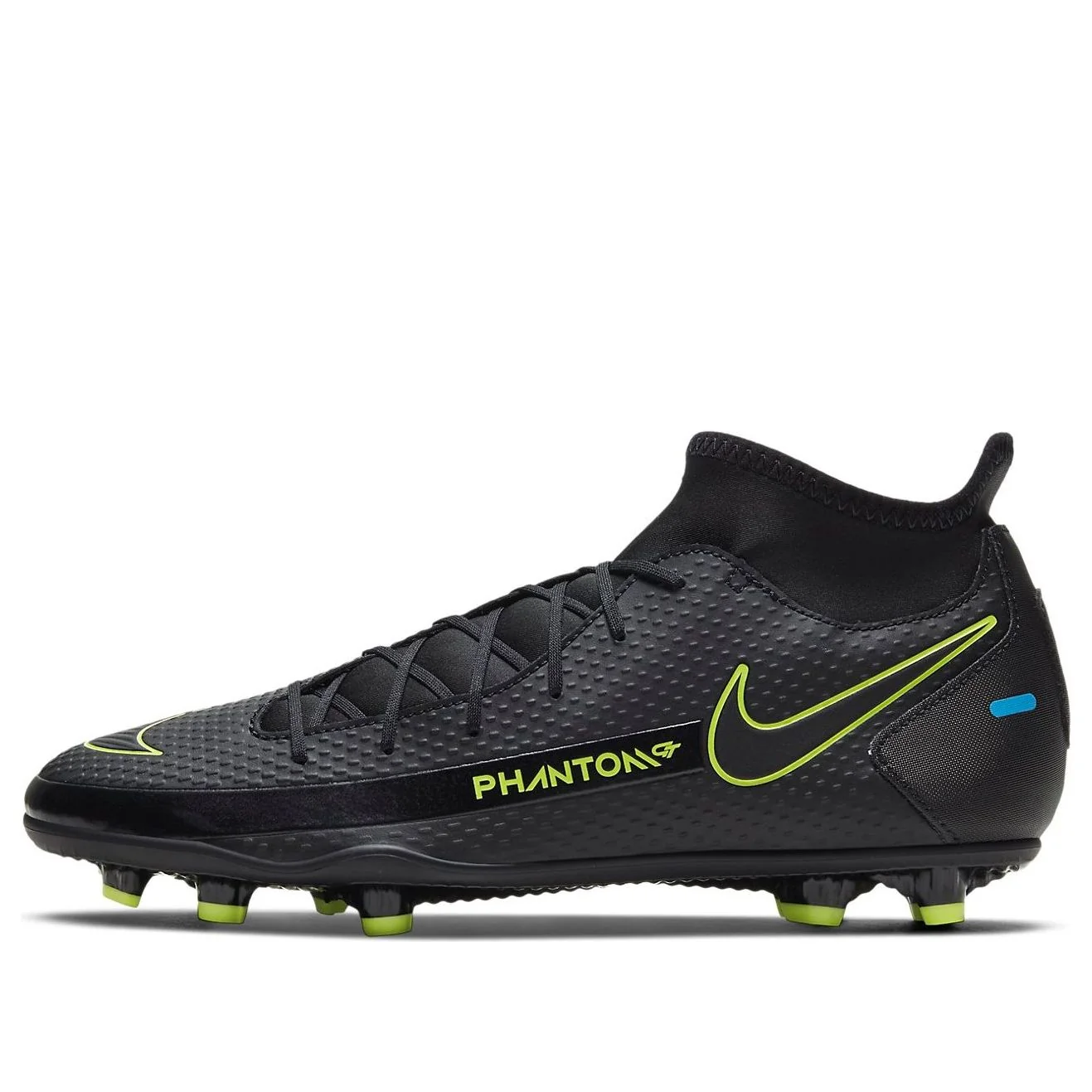 Nike Phantom GT Club DF MG 'Black Cyber' CW6672-090