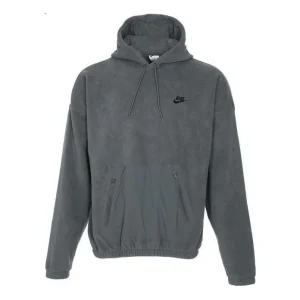 Nike Club+ POLAR Fleece Pullover Hoodie 'Dark Grey' FB8389-068
