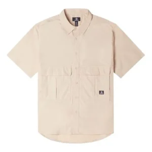Converse Woven Cargo Shirt Asia Sizing 'Light Brown' 10024742-A02
