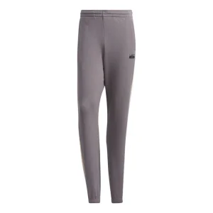 adidas originals Ryv Sweat Pant Casual Sports Colorblock Long Pants Gray Brown H07089