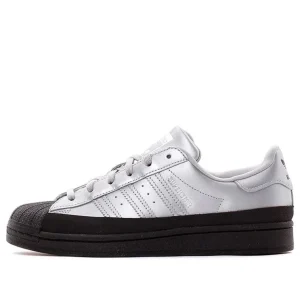 (WMNS) adidas Superstar 'Silver Metallic Black' FW3709