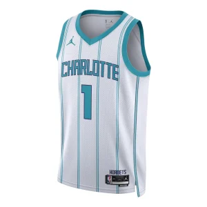 Air Jordan Dri-FIT NBA Charlotte Hornets Lamelo Ball Association Edition 2022/23 Swingman Jersey DN2071-100