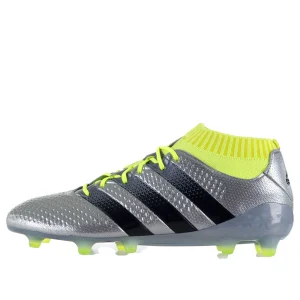 adidas ACE 16.1 Primeknit FG 'Silver Metallic Sonic Yellow' S76469