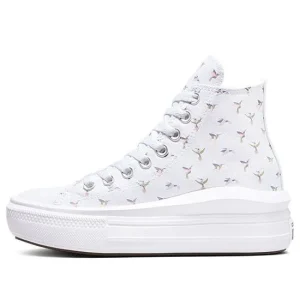 (PS) Converse Chuck Taylor All Star Move Hi 'White' A01023C