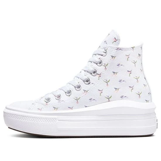 (PS) Converse Chuck Taylor All Star Move Hi 'White' A01023C