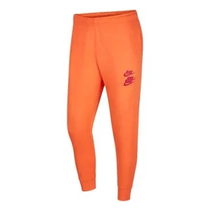 Men's Nike Casual Small Orange Sports Pants/Trousers/Joggers DD0885-842