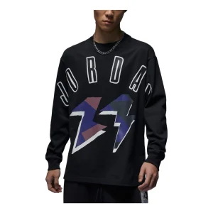 Air Jordan Flight MVP Long-Sleeve T-Shirt 'Black' FD6944-010