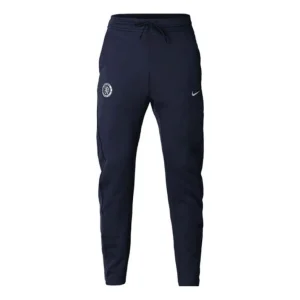 Nike Tech Pack Chelsea FC Soccer Fleece Training Pants 'Blue' AH5462-455