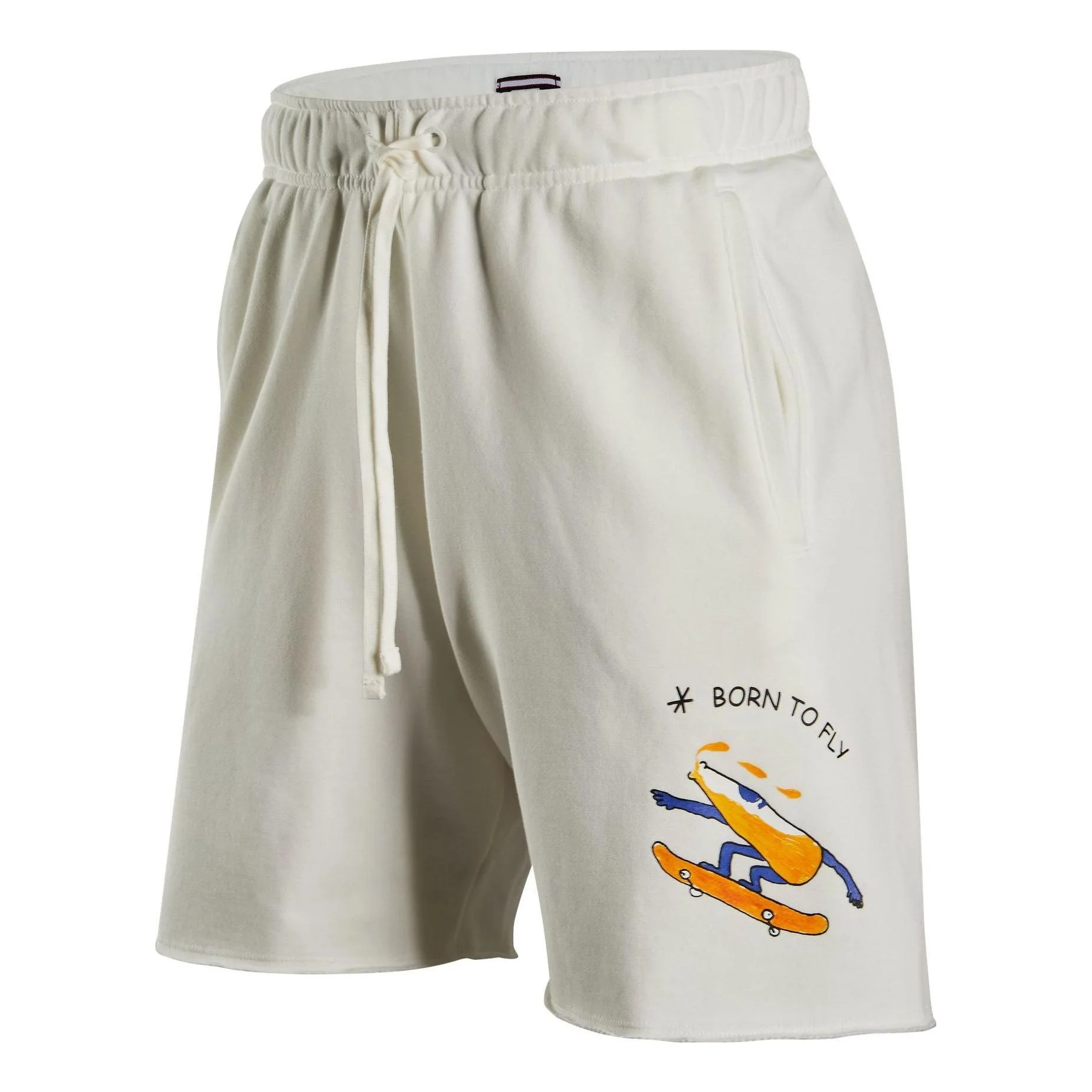 Air Jordan Born To Fly Knit Shorts 'White' FJ7708-133