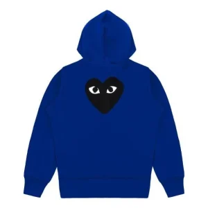 COMME des GARCONS PLAY Zip Up Hoodie 'Blue' AZ-T254-051-2