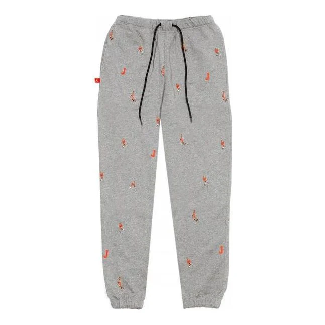 Air Jordan Printed Sweatpants 'Grey' DH3519-063