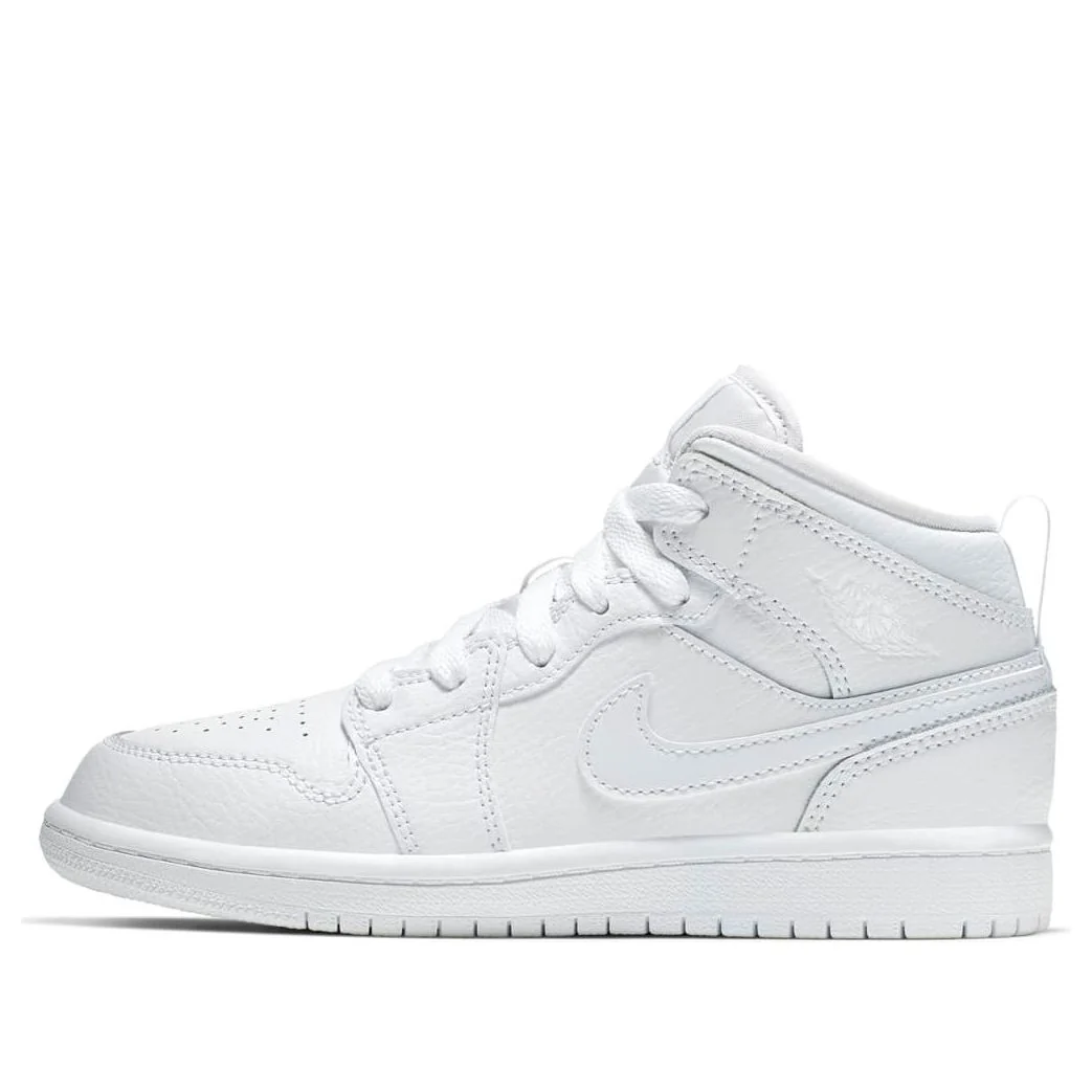 (PS) Air Jordan 1 Mid 'White' 640734-129
