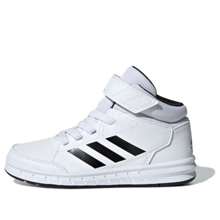 (PS) adidas Altasport Mid K 'White Black' G27114