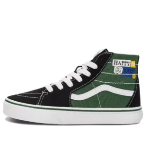 (PS) Vans Happy To Be SK8-Hi Tapered VR3 Shoes 'Black Green' VN0007PZBMV