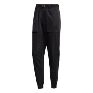 adidas originals Tech Pant Printed Casual Sweaterpants Men's Black GT7289