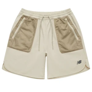 New Balance Woven Short With Mesh Pocket Asia Sizing 'Light Brown' NVE24171-LB