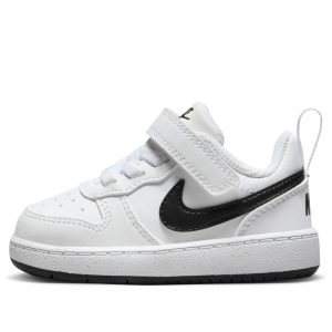 (TD) Nike Court Borough Low Recraft Basketball Shoes 'White Black' DV5458-104