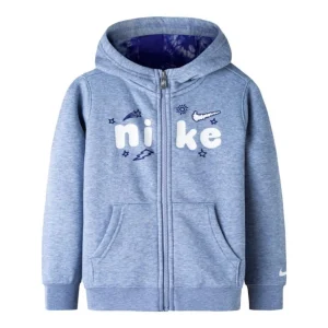 (PS) Nike Club Fleece Full-Zip Hooded Top 'Blue' NY2142086PS-001