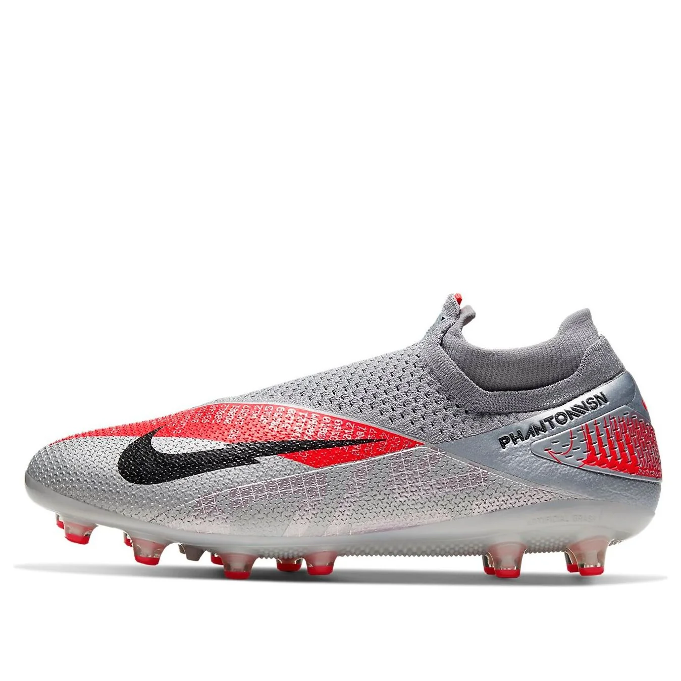 Nike Phantom Vision 2 Elite 'Metallic Grey Crimson' CD4160-906