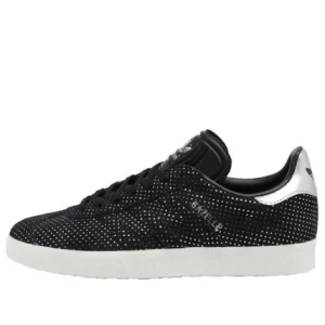 (WMNS) adidas Gazelle 'Black Silver' BY9363