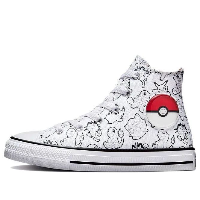 (PS) Converse x Pokemon Chuck Taylor All Star High 'Poke Ball' A01230C